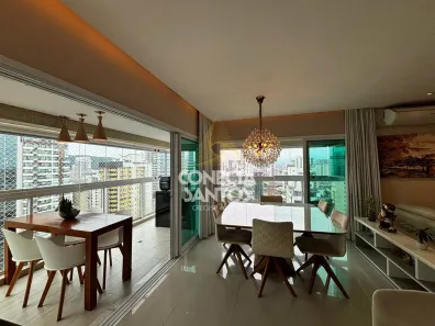 Apartamento com 3 Quartos à venda, 129m² no Gonzaga, Santos