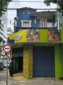 Ponto Comercial para alugar, 200m² no Pompéia, Santos