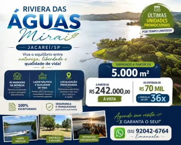Lote/Terreno à venda, 5000m² no Centro, Jacareí