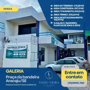 Sala Comercial com 14 Quartos à venda, 597m² no Cirurgia, Aracaju