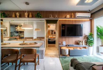 Apartamento com 2 Quartos à venda, 44m² no Jardim Atlântico, Goiânia