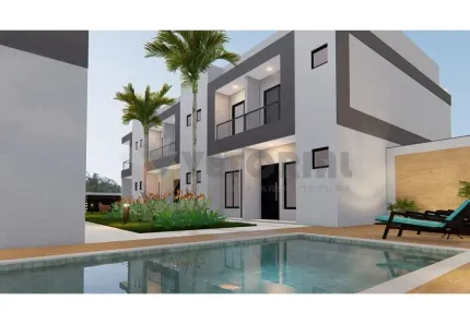Casa de Condomínio com 2 Quartos à venda, 76m² no Capricórnio II, Caraguatatuba