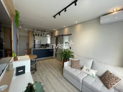 Apartamento com 1 Quarto à venda, 40m² no Gonzaga, Santos