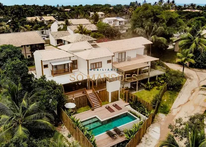 Casa de Condomínio com 4 Quartos à venda, 186m² no Caraíva, Porto Seguro
