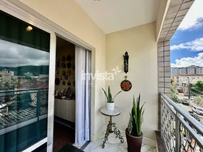 Apartamento com 2 Quartos à venda, 90m² no Campo Grande, Santos