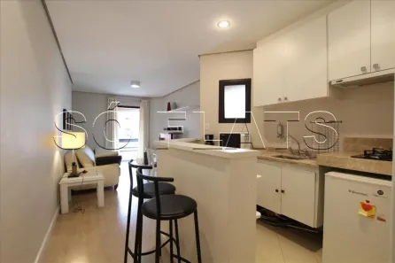 Apartamento com 1 Quarto para alugar, 45m² no Itaim Bibi, São Paulo
