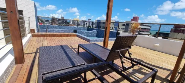 Flat com 1 Quarto à venda, 22m² no Jardim Oceania, João Pessoa