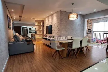 Apartamento com 3 Quartos à venda, 96m² no Vila Scarpelli, Santo André