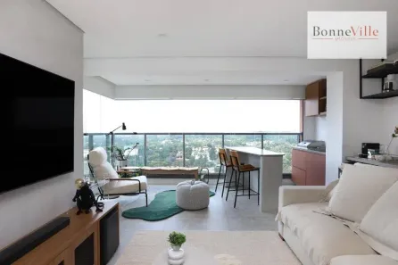 Apartamento com 1 Quarto à venda, 65m² no Santo Amaro, São Paulo