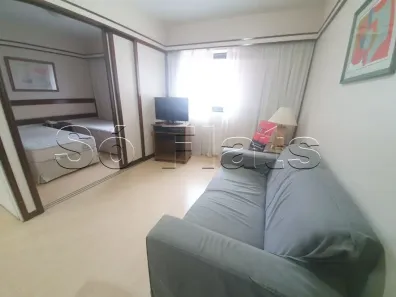 Flat com 1 Quarto para alugar, 28m² no Jardim Paulista, São Paulo