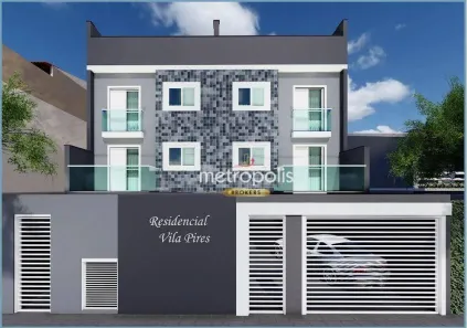 Cobertura com 2 Quartos à venda, 92m² no Vila Pires, Santo André