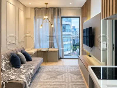 Apartamento com 1 Quarto para alugar, 30m² no Vila Nova Conceição, São Paulo