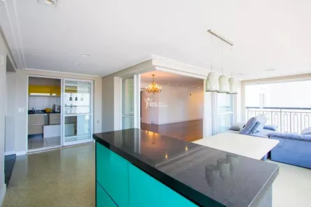 Apartamento com 3 Quartos para alugar, 177m² no Campestre, Santo André