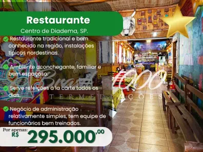 Ponto Comercial à venda, 120m² no Centro, Diadema
