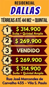 Casa com 2 Quartos à venda, 44m² no Vila São Paulo, Mogi das Cruzes
