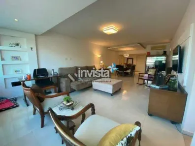 Apartamento com 3 Quartos à venda, 216m² no Gonzaga, Santos