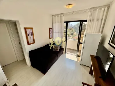 Flat com 1 Quarto à venda, 40m² no Paraíso do Morumbi, São Paulo