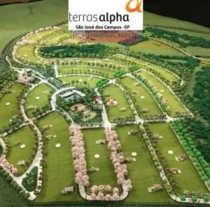 Lote/Terreno à venda, 513m² no Loteamento Terras Alpha São José dos Campos, São José dos Campos