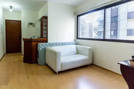 Apartamento com 1 Quarto à venda, 37m² no Indianópolis, São Paulo