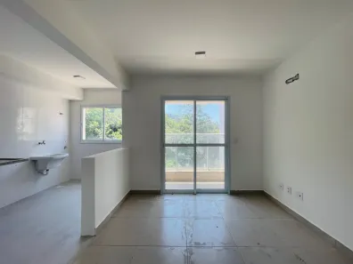 Apartamento com 2 Quartos para alugar, 52m² no Mar e Céu, Guarujá