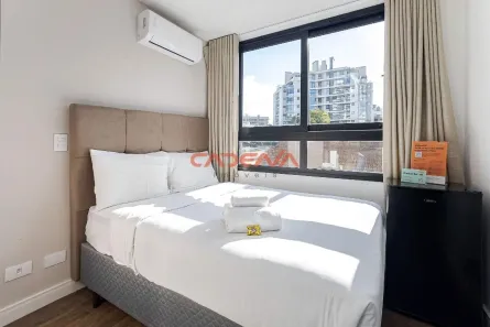 Apartamento com 1 Quarto para alugar, 13m² no Alto da Glória, Curitiba