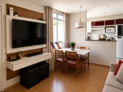 Apartamento com 2 Quartos à venda, 44m² no Bom Retiro, Betim