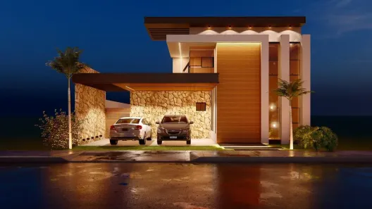 Casa de Condomínio com 3 Quartos à venda, 155m² no Zona de Expansão (Capuã), Barra dos Coqueiros