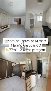 Apartamento com 3 Quartos à venda, 78m² no Vila Jayara, Anápolis
