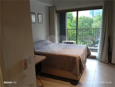 Apartamento com 1 Quarto para alugar, 24m² no Cerqueira César, São Paulo
