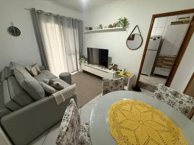 Apartamento com 1 Quarto à venda, 50m² no Guilhermina, Praia Grande