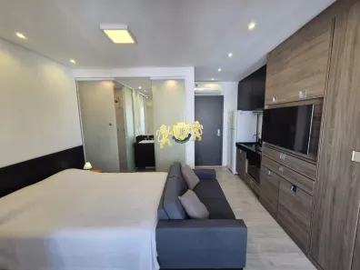 Flat com 1 Quarto para alugar, 28m² no Vila Olímpia, São Paulo