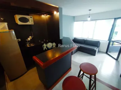 Flat com 1 Quarto para alugar, 48m² no Cidade Monções, São Paulo