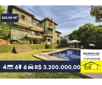 Casa de Condomínio com 4 Quartos à venda, 1001m² no Residencial Euroville, Carapicuíba