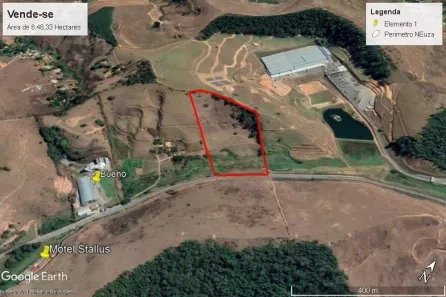 Lote/Terreno à venda, 60460m² no Área Rural de Ponte Nova, Ponte Nova