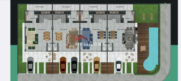 Sobrado com 3 Quartos à venda, 162m² no Poço, Cabedelo