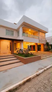 Casa de Condomínio com 4 Quartos à venda, 413m² no Zona de Expansão (Olhos D'Agua), Barra dos Coqueiros