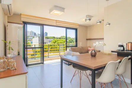 Apartamento com 1 Quarto à venda, 47m² no Jardim do Salso, Porto Alegre