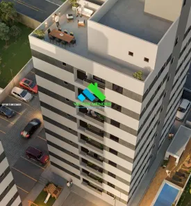 Apartamento com 2 Quartos à venda, 52m² no Jardim Cidade Universitária, João Pessoa