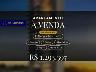 Apartamento com 3 Quartos à venda, 115m² no Manguinhos, Serra