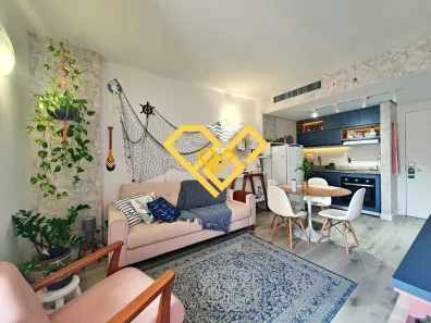 Apartamento com 1 Quarto para alugar, 42m² no Boqueirão, Santos