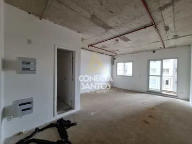 Sala Comercial para alugar, 41m² no Vila Mathias, Santos