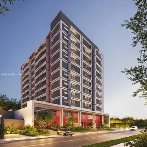 Apartamento com 1 Quarto à venda, 54m² no Itanhangá Park, Campo Grande