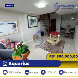 Cobertura com 3 Quartos à venda, 201m² no Pituba, Salvador