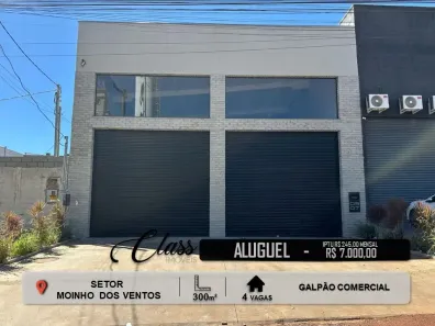 Galpão/Depósito/Armazém para alugar, 300m² no Moinho dos Ventos, Goiânia