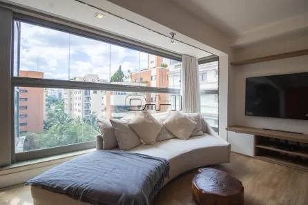 Apartamento com 1 Quarto para alugar, 76m² no Jardim Paulista, São Paulo