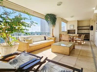 Apartamento com 4 Quartos para alugar, 240m² no Brooklin Paulista, São Paulo