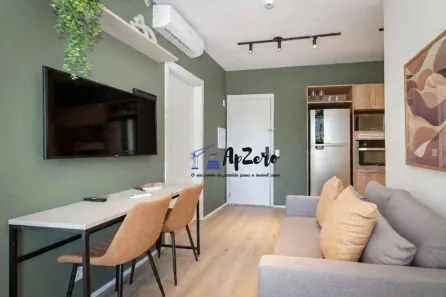 Apartamento com 1 Quarto para venda ou aluguel, 44m² no Campo Belo, São Paulo