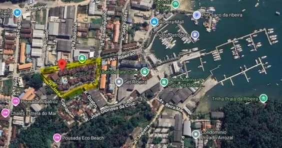 Apartamento com 3 Quartos à venda, 97m² no Saco da Ribeira, Ubatuba