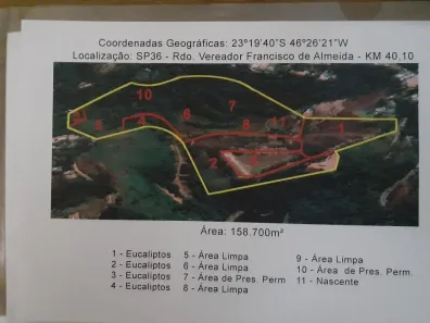 Lote/Terreno à venda, 164000m² no Área Rural de Mairiporã, Mairiporã