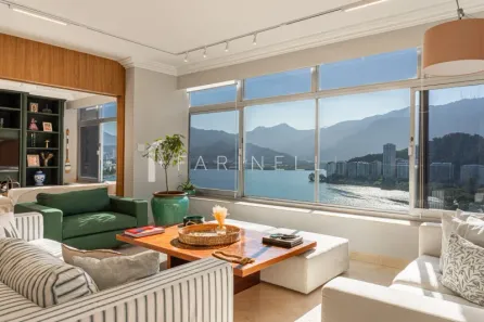 Apartamento com 3 Quartos para alugar, 155m² no Lagoa, Rio de Janeiro